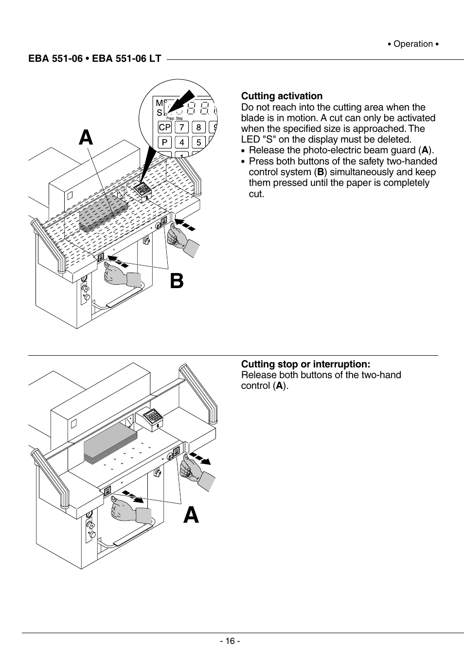MBM Corporation TRIUMPH 5551-06 EP (9 STEP MODULE) User Manual | Page 16 / 44