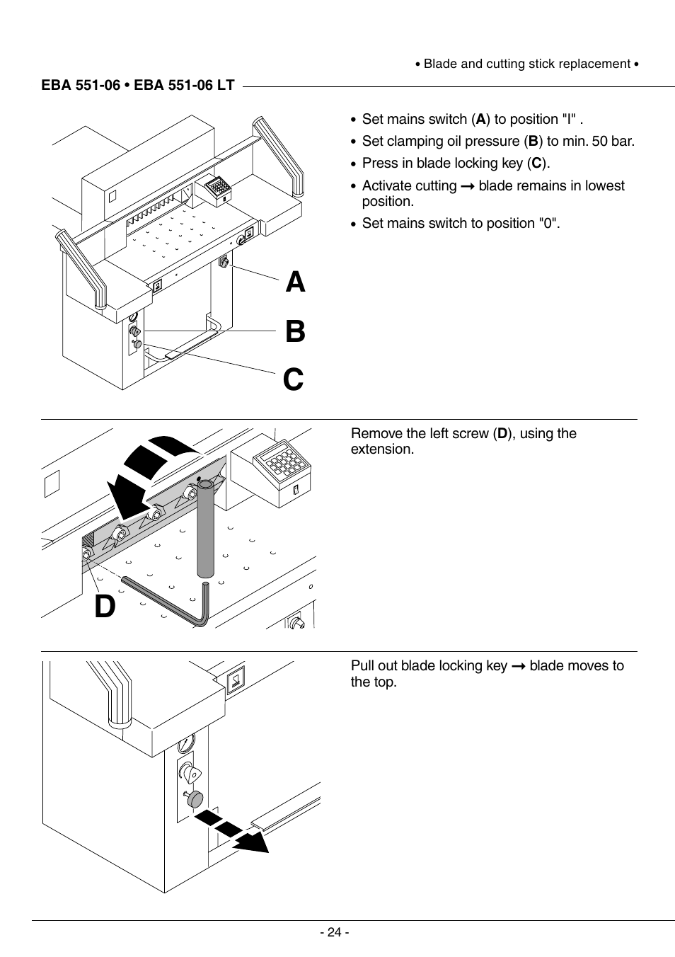 MBM Corporation TRIUMPH 5551-06 EP (9 STEP MODULE) User Manual | Page 24 / 44
