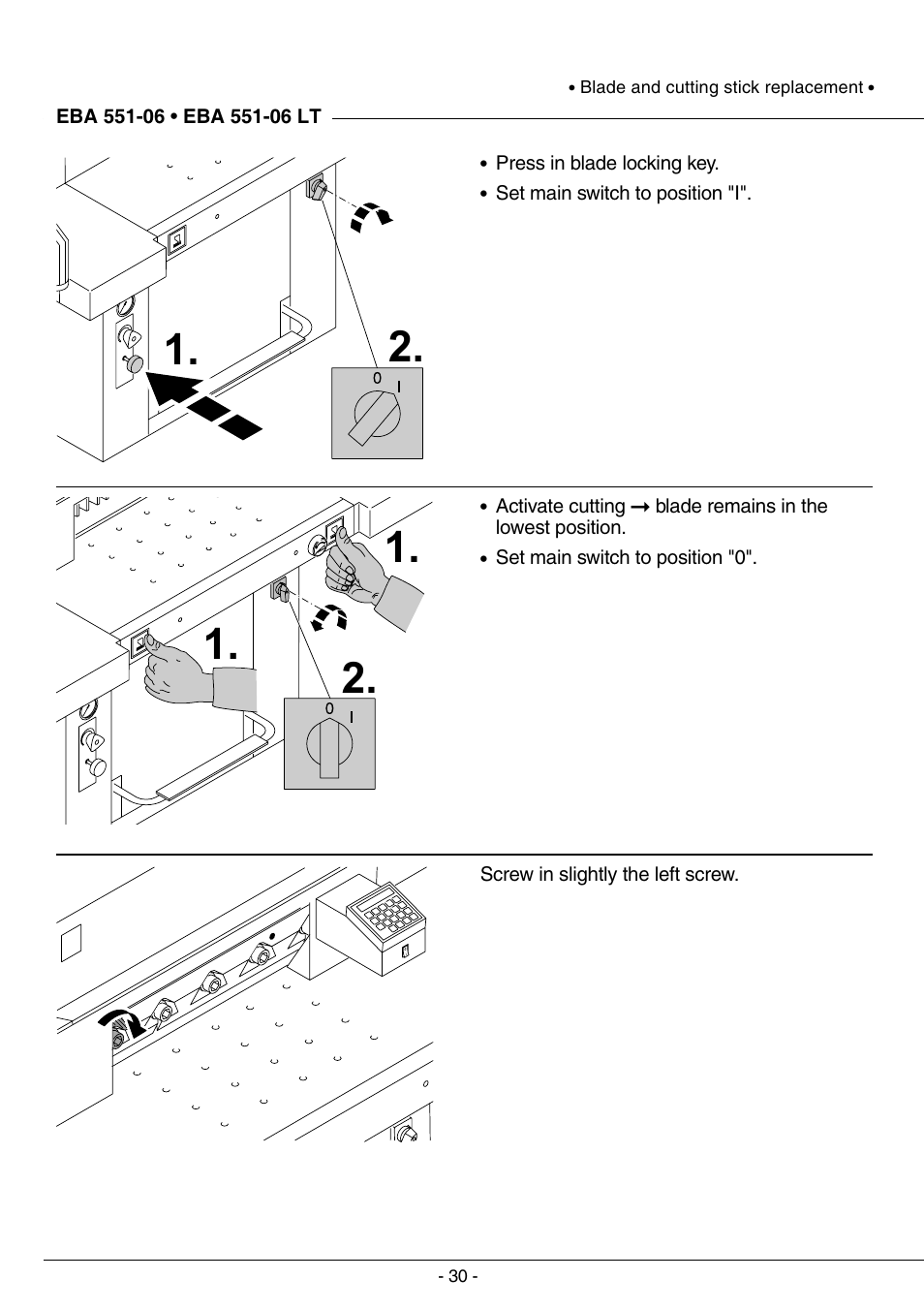 MBM Corporation TRIUMPH 5551-06 EP (9 STEP MODULE) User Manual | Page 30 / 44