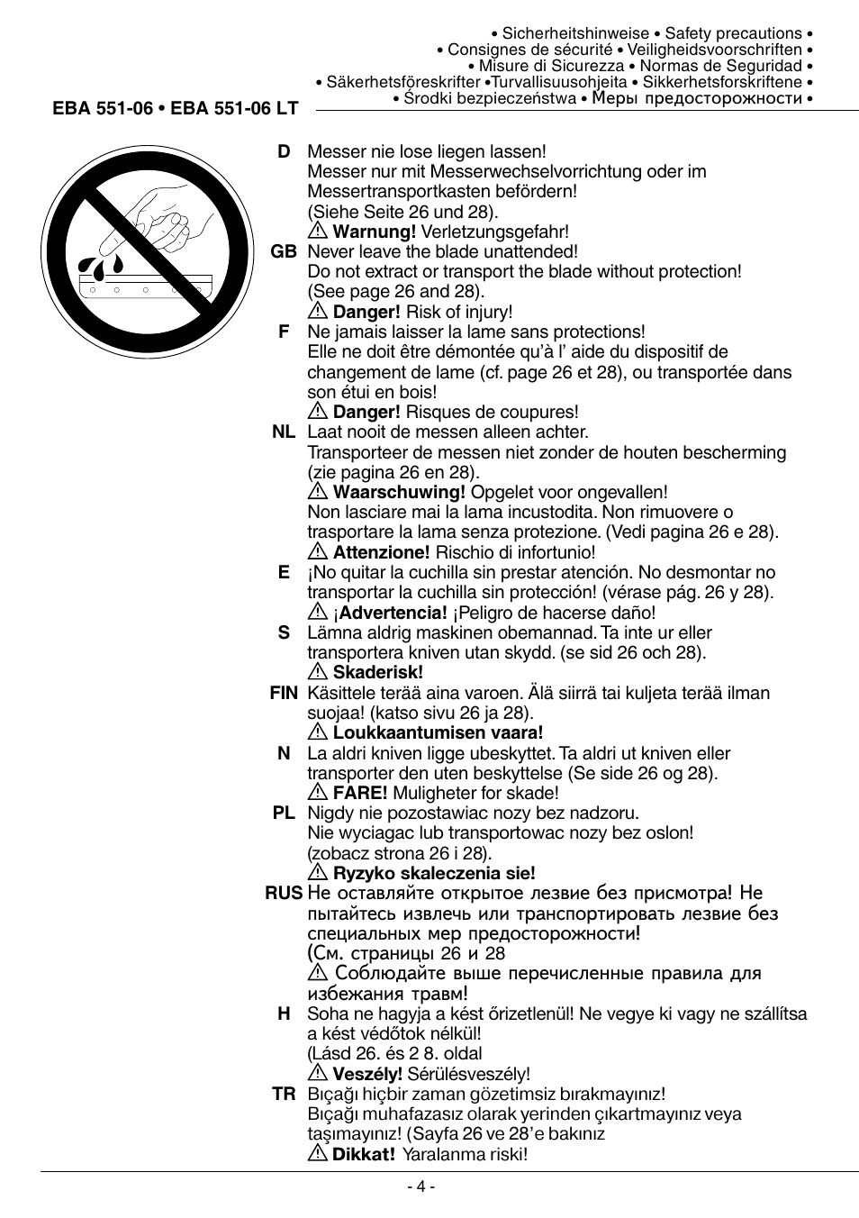 MBM Corporation TRIUMPH 5551-06 EP (9 STEP MODULE) User Manual | Page 4 / 44