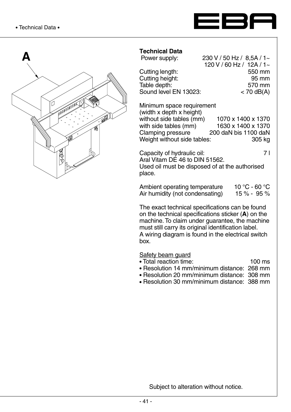 MBM Corporation TRIUMPH 5551-06 EP (9 STEP MODULE) User Manual | Page 41 / 44