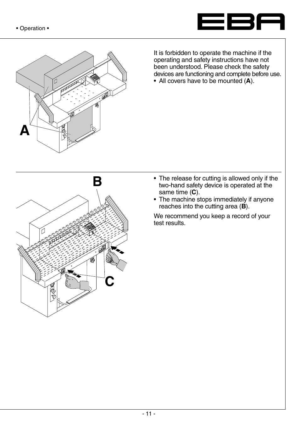 MBM Corporation TRIUMPH 5551-06 EP (99 STEP MODULE) User Manual | Page 11 / 48
