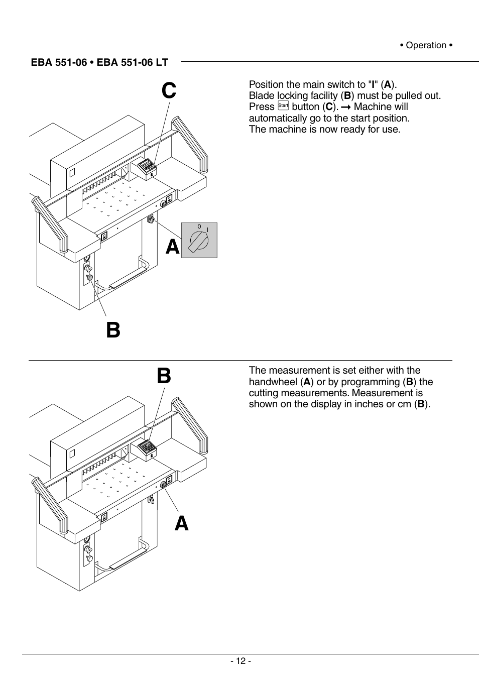 MBM Corporation TRIUMPH 5551-06 EP (99 STEP MODULE) User Manual | Page 12 / 48