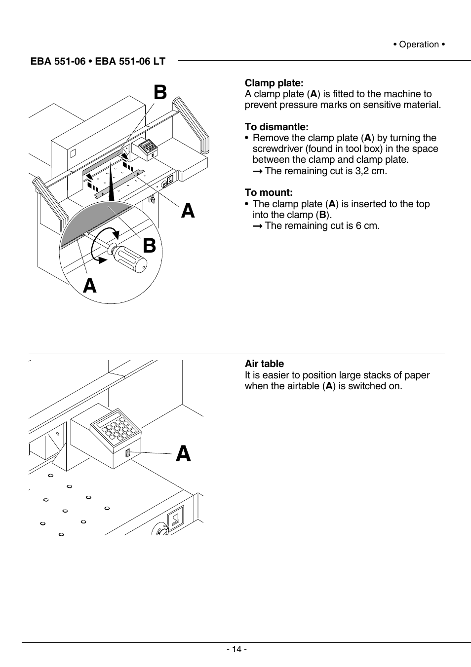Ab a b | MBM Corporation TRIUMPH 5551-06 EP (99 STEP MODULE) User Manual | Page 14 / 48