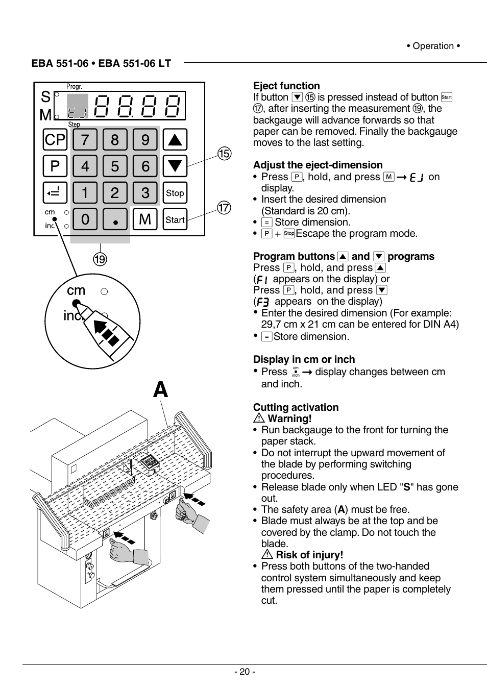 MBM Corporation TRIUMPH 5551-06 EP (99 STEP MODULE) User Manual | Page 20 / 48