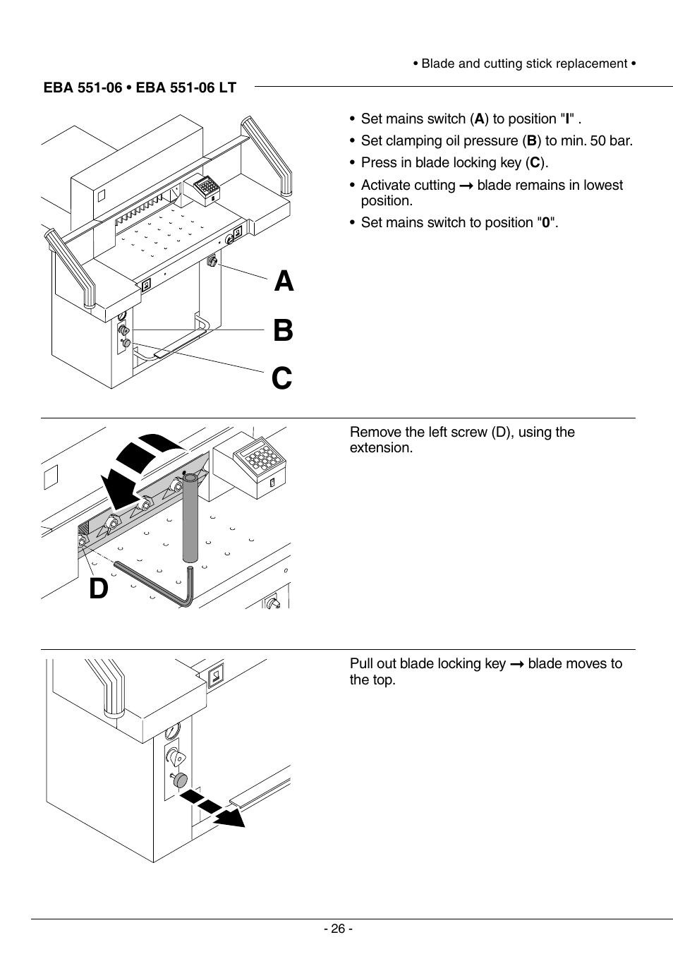 MBM Corporation TRIUMPH 5551-06 EP (99 STEP MODULE) User Manual | Page 26 / 48