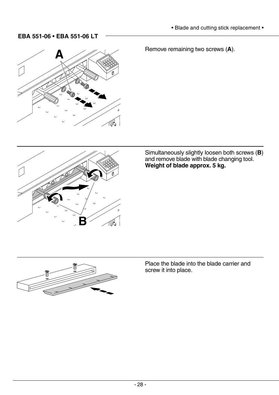 MBM Corporation TRIUMPH 5551-06 EP (99 STEP MODULE) User Manual | Page 28 / 48