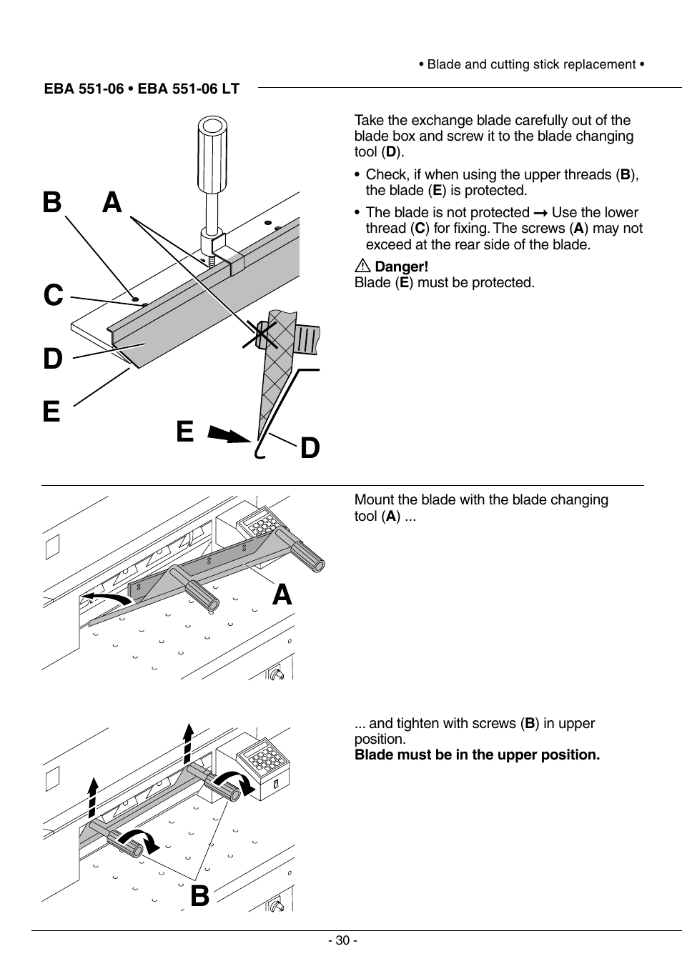 MBM Corporation TRIUMPH 5551-06 EP (99 STEP MODULE) User Manual | Page 30 / 48