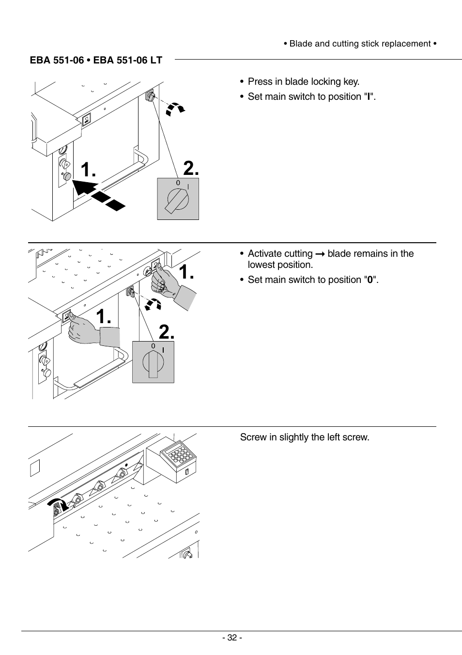 MBM Corporation TRIUMPH 5551-06 EP (99 STEP MODULE) User Manual | Page 32 / 48