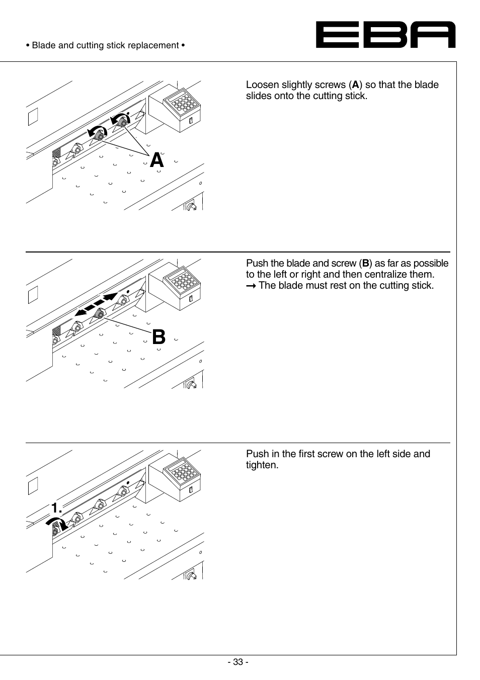 MBM Corporation TRIUMPH 5551-06 EP (99 STEP MODULE) User Manual | Page 33 / 48