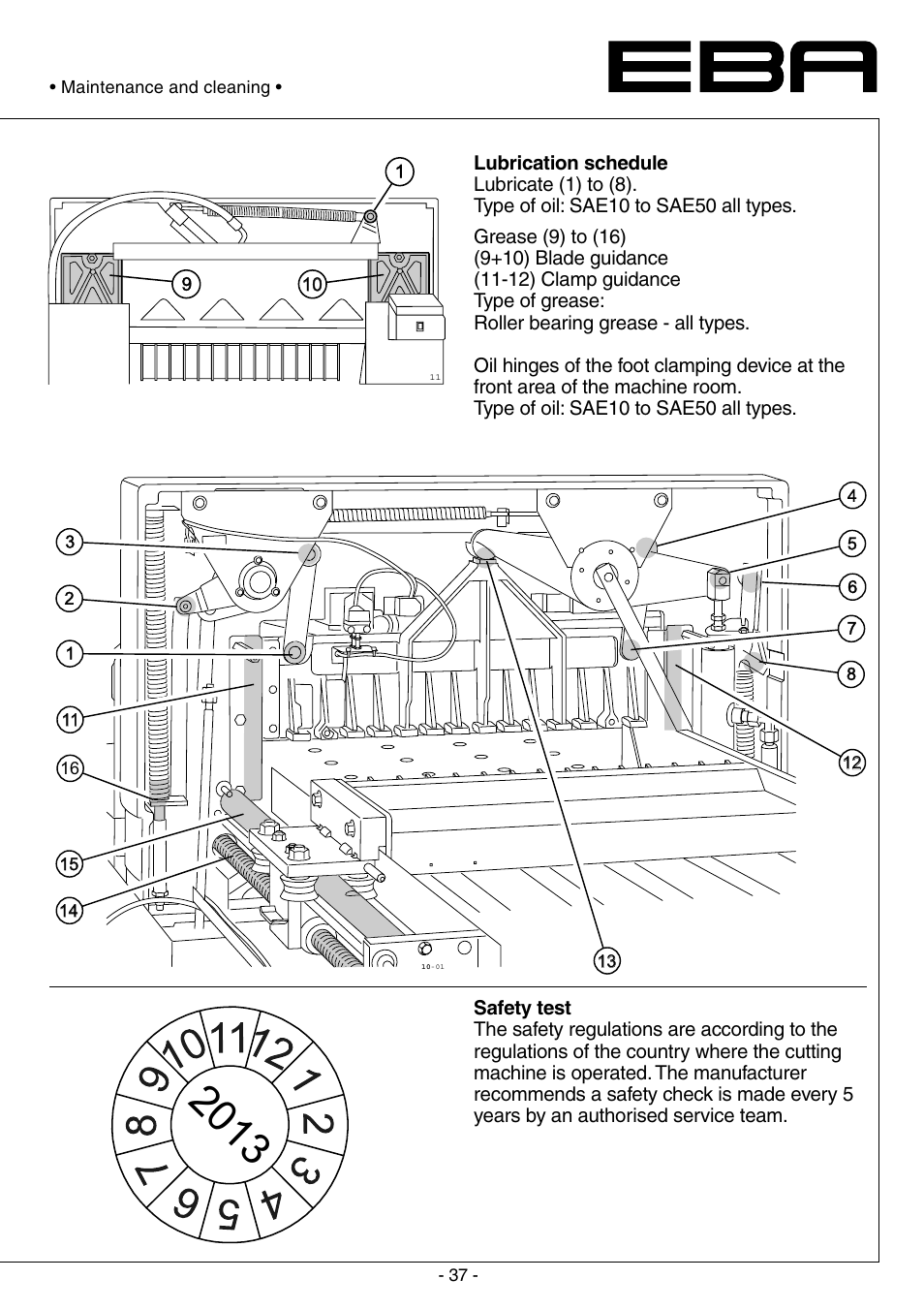 MBM Corporation TRIUMPH 5551-06 EP (99 STEP MODULE) User Manual | Page 37 / 48