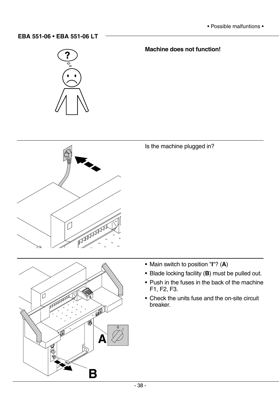 MBM Corporation TRIUMPH 5551-06 EP (99 STEP MODULE) User Manual | Page 38 / 48