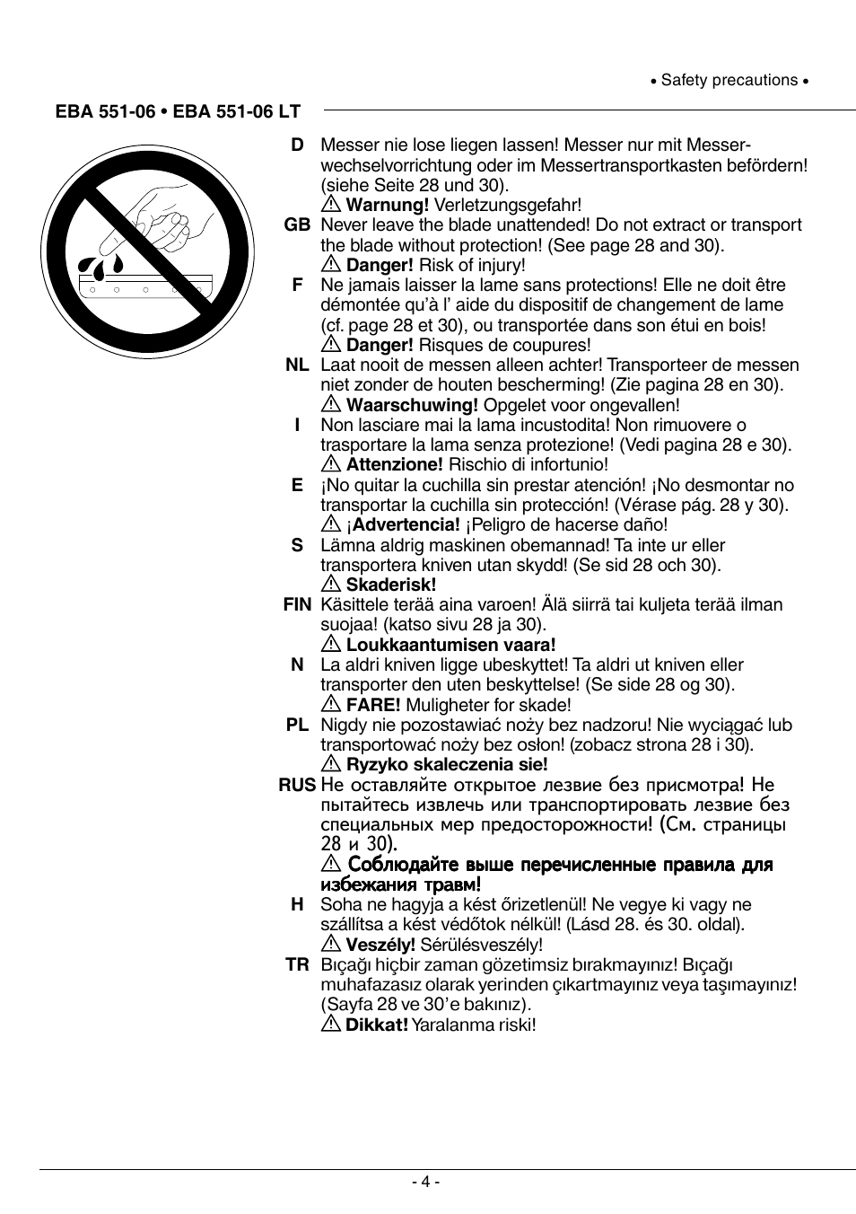 MBM Corporation TRIUMPH 5551-06 EP (99 STEP MODULE) User Manual | Page 4 / 48