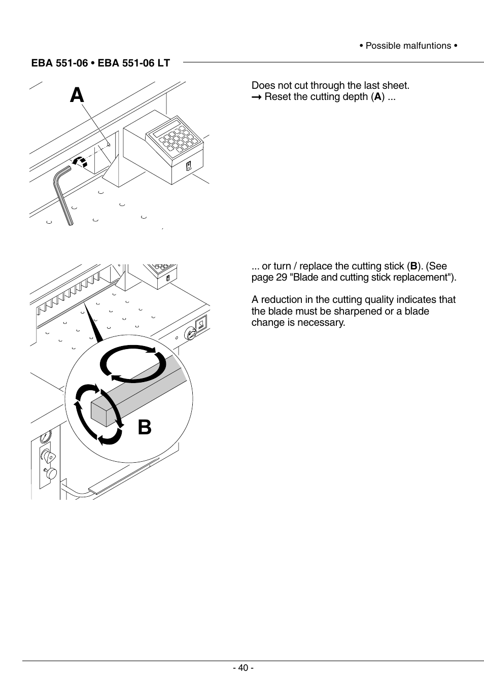 MBM Corporation TRIUMPH 5551-06 EP (99 STEP MODULE) User Manual | Page 40 / 48