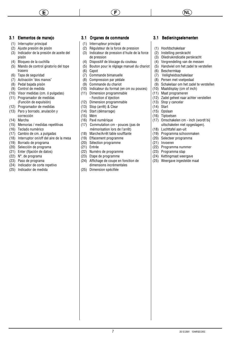 MBM Corporation TRIUMPH 5550 EP (9 STEP MODULE) User Manual | Page 12 / 40