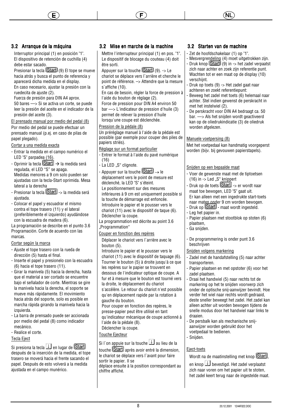 MBM Corporation TRIUMPH 5550 EP (9 STEP MODULE) User Manual | Page 14 / 40