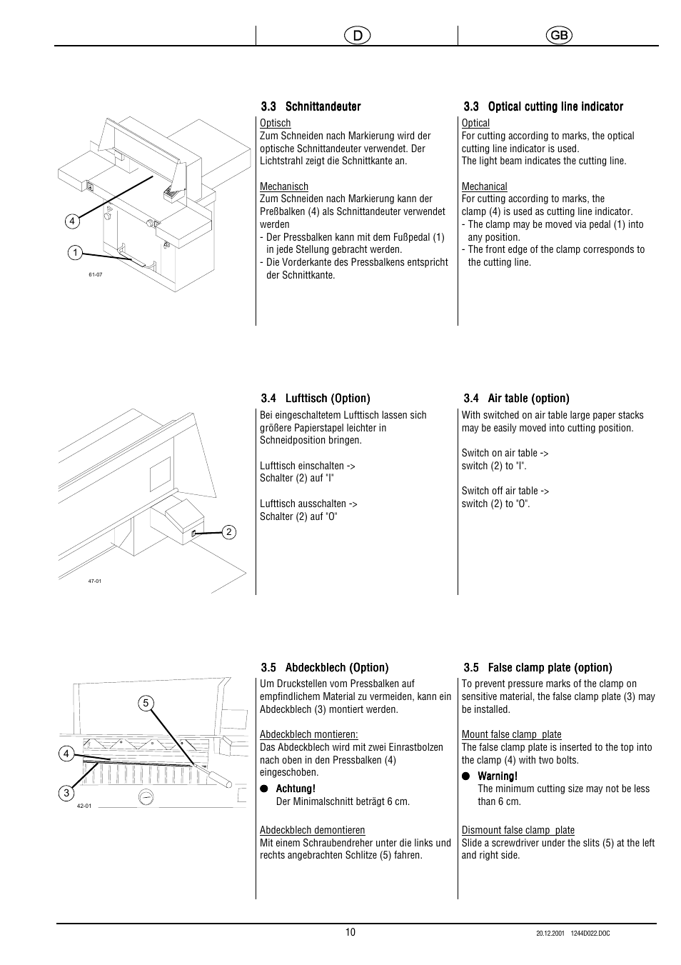 MBM Corporation TRIUMPH 5550 EP (9 STEP MODULE) User Manual | Page 19 / 40