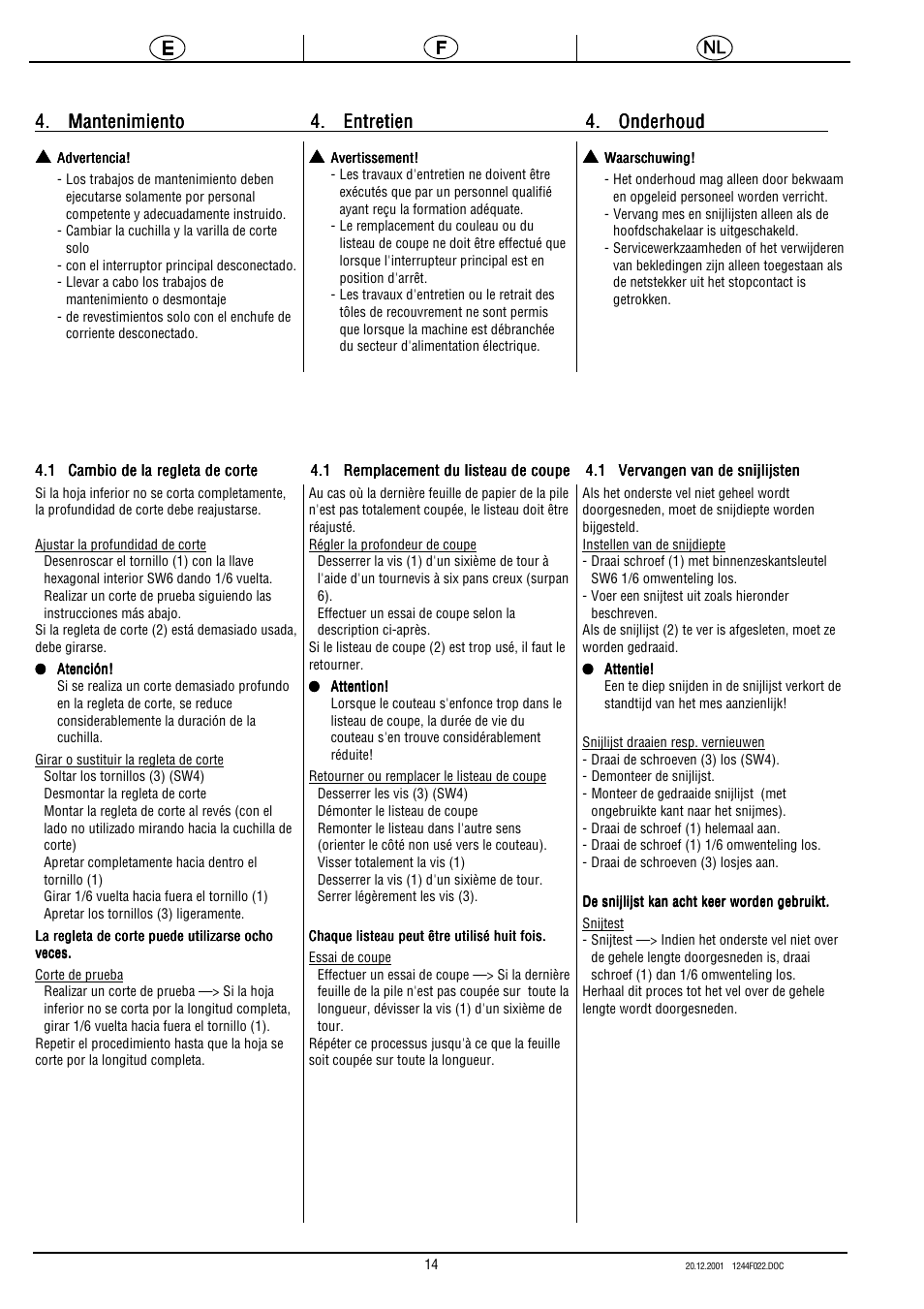 MBM Corporation TRIUMPH 5550 EP (9 STEP MODULE) User Manual | Page 26 / 40