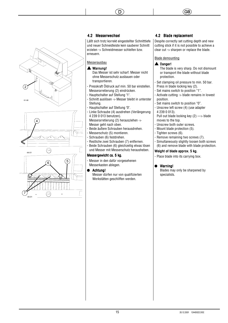 MBM Corporation TRIUMPH 5550 EP (9 STEP MODULE) User Manual | Page 29 / 40