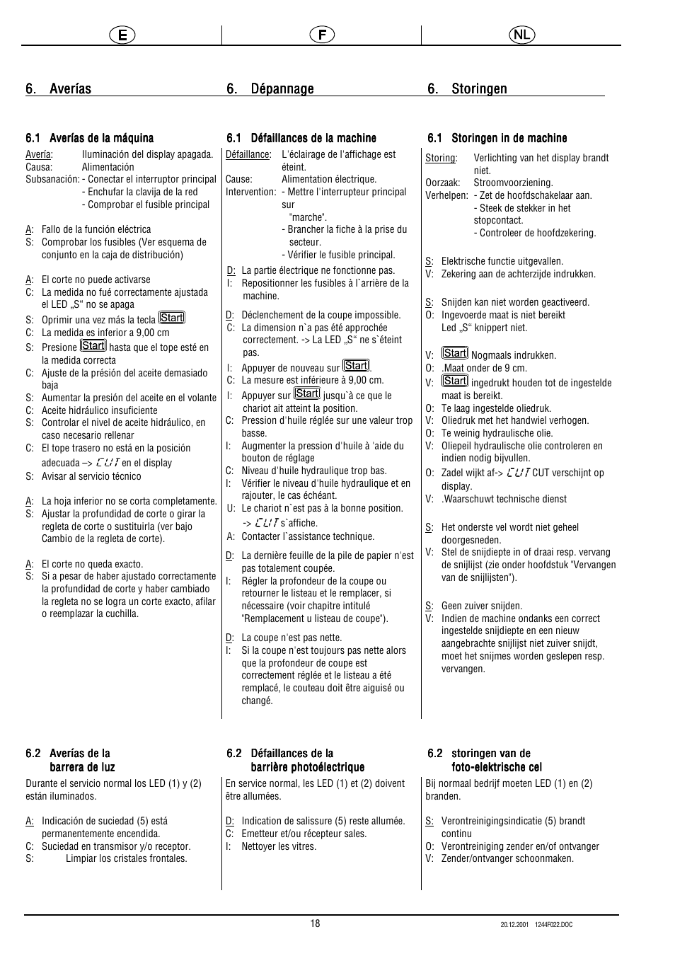 MBM Corporation TRIUMPH 5550 EP (9 STEP MODULE) User Manual | Page 34 / 40