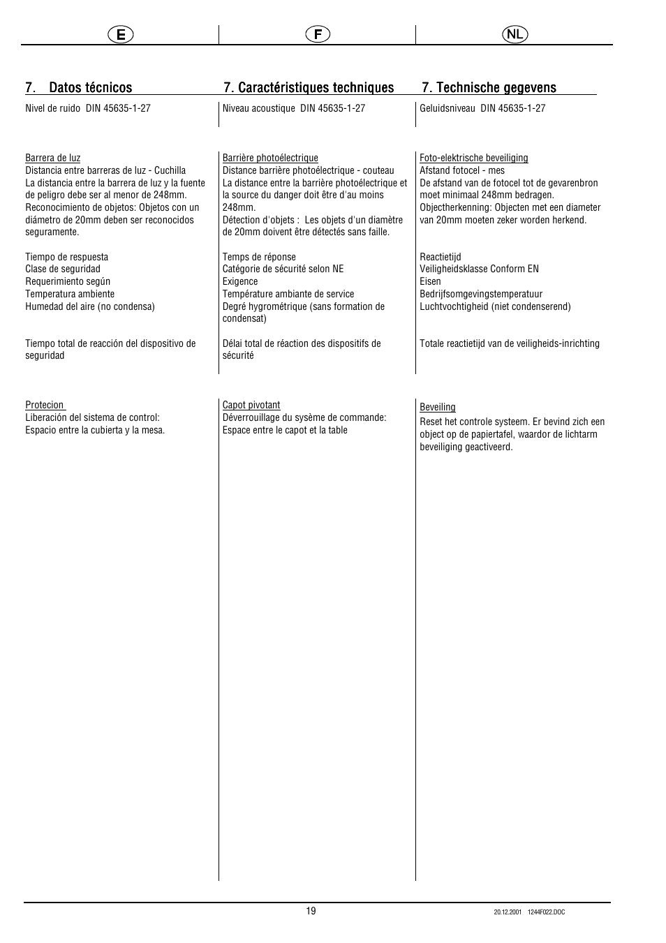 MBM Corporation TRIUMPH 5550 EP (9 STEP MODULE) User Manual | Page 36 / 40