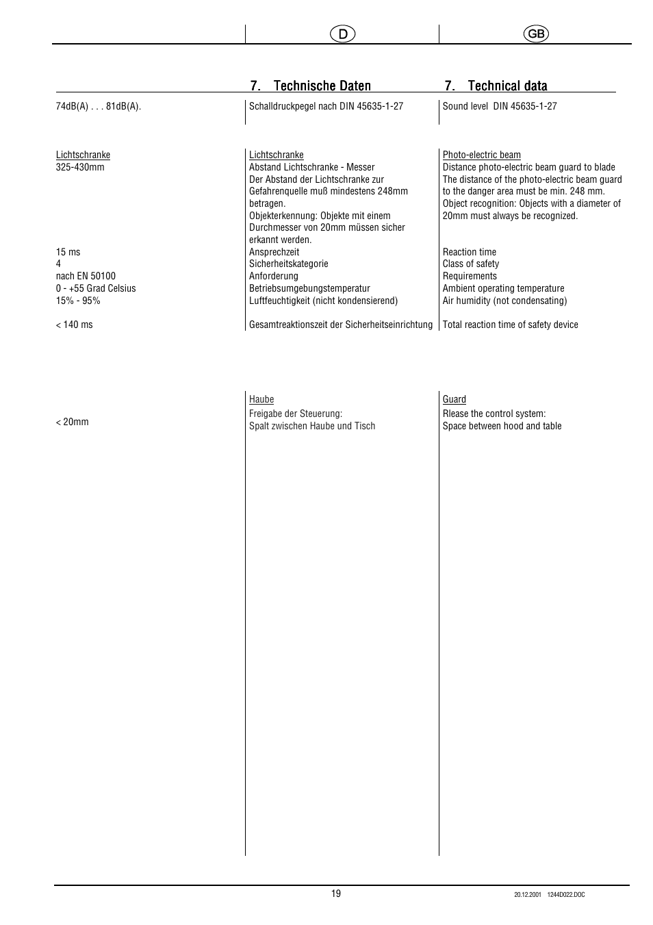 MBM Corporation TRIUMPH 5550 EP (9 STEP MODULE) User Manual | Page 37 / 40