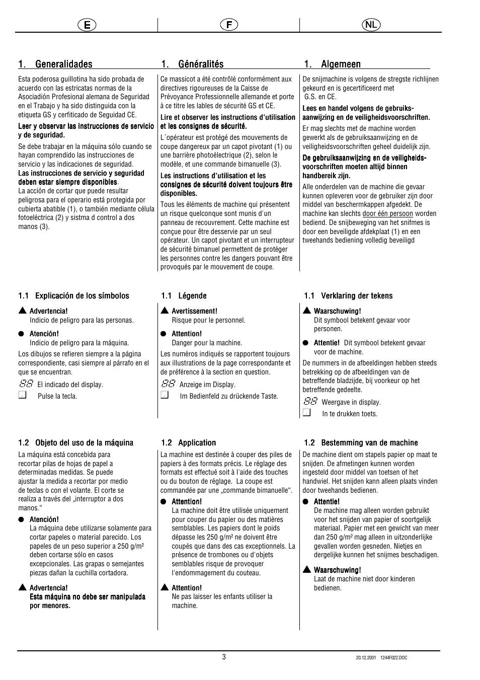 MBM Corporation TRIUMPH 5550 EP (9 STEP MODULE) User Manual | Page 4 / 40
