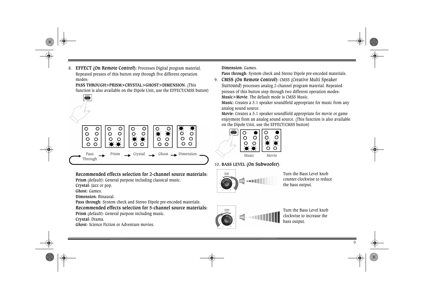 Cambridge SoundWorks PS2000 User Manual | Page 14 / 19