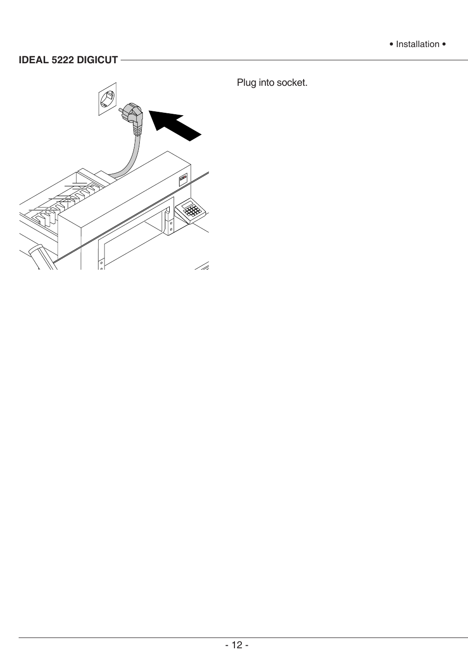 5222 digicut | MBM Corporation TRIUMPH 5222 DIGICUT User Manual | Page 12 / 48