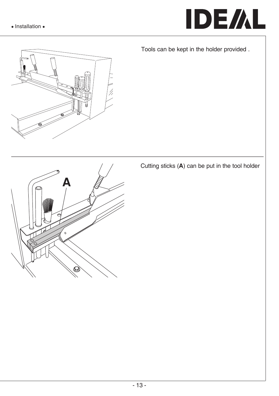 MBM Corporation TRIUMPH 4850 User Manual | Page 13 / 48