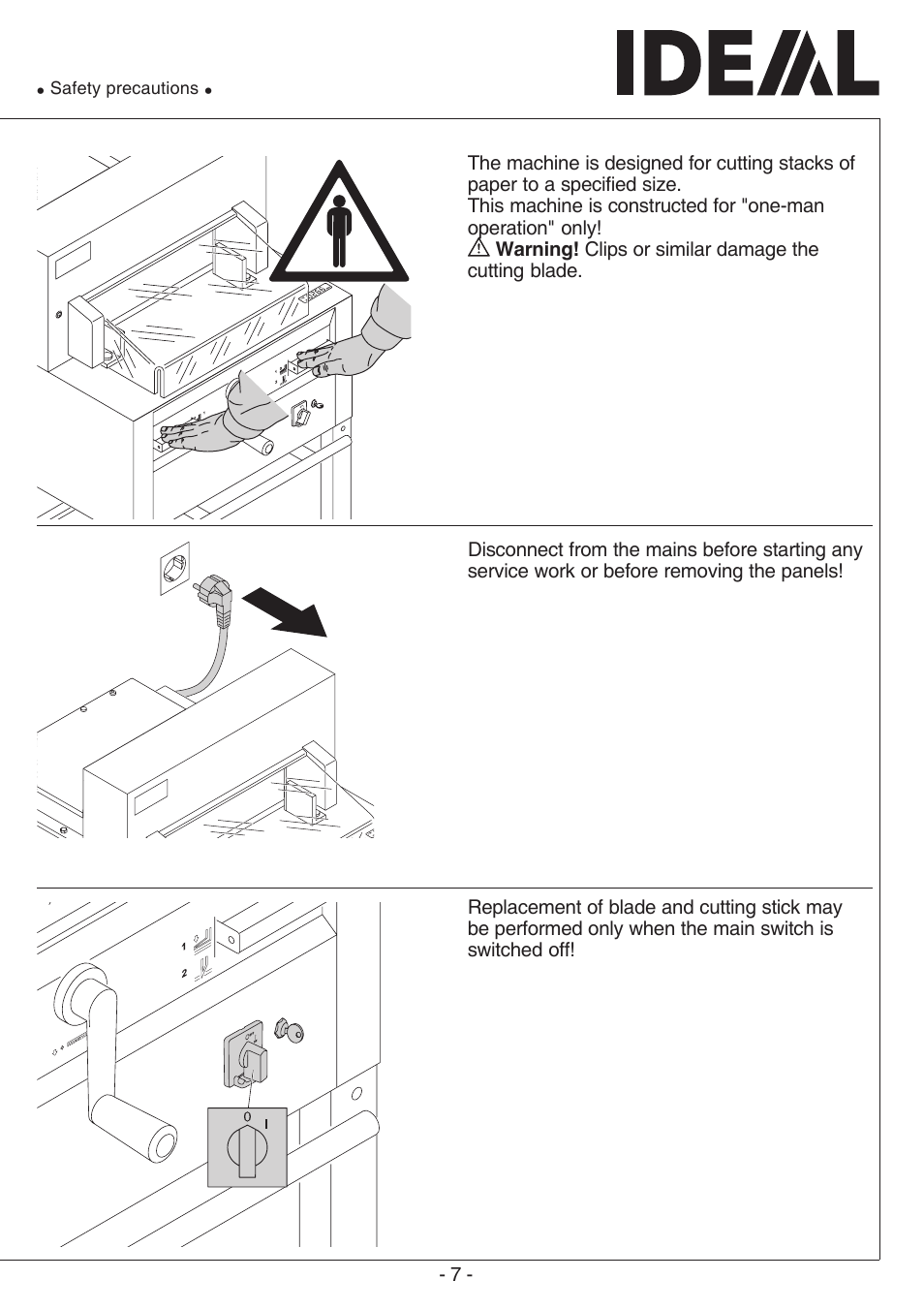MBM Corporation TRIUMPH 4850 User Manual | Page 7 / 48