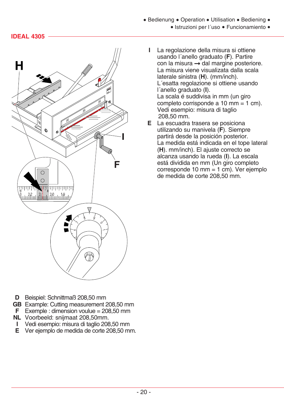 MBM Corporation TRIUMPH 4305 User Manual | Page 20 / 52