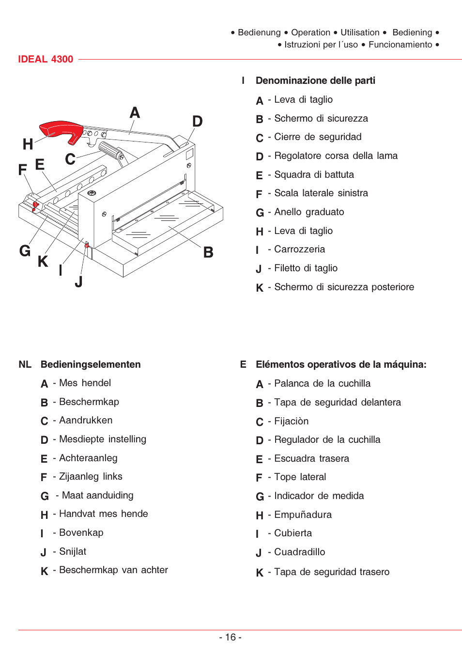 MBM Corporation TRIUMPH 4300 User Manual | Page 16 / 52