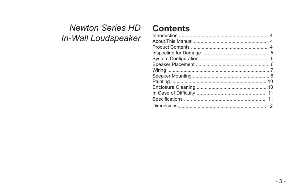 Cambridge SoundWorks MC650-IW User Manual | Page 3 / 14