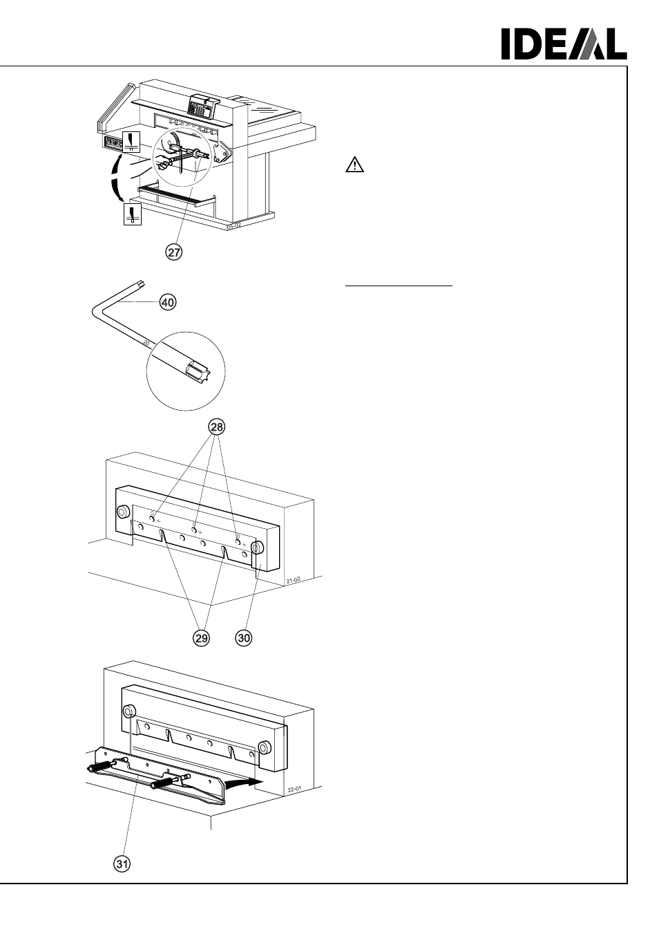 MBM Corporation 7228 cutter User Manual | Page 17 / 24