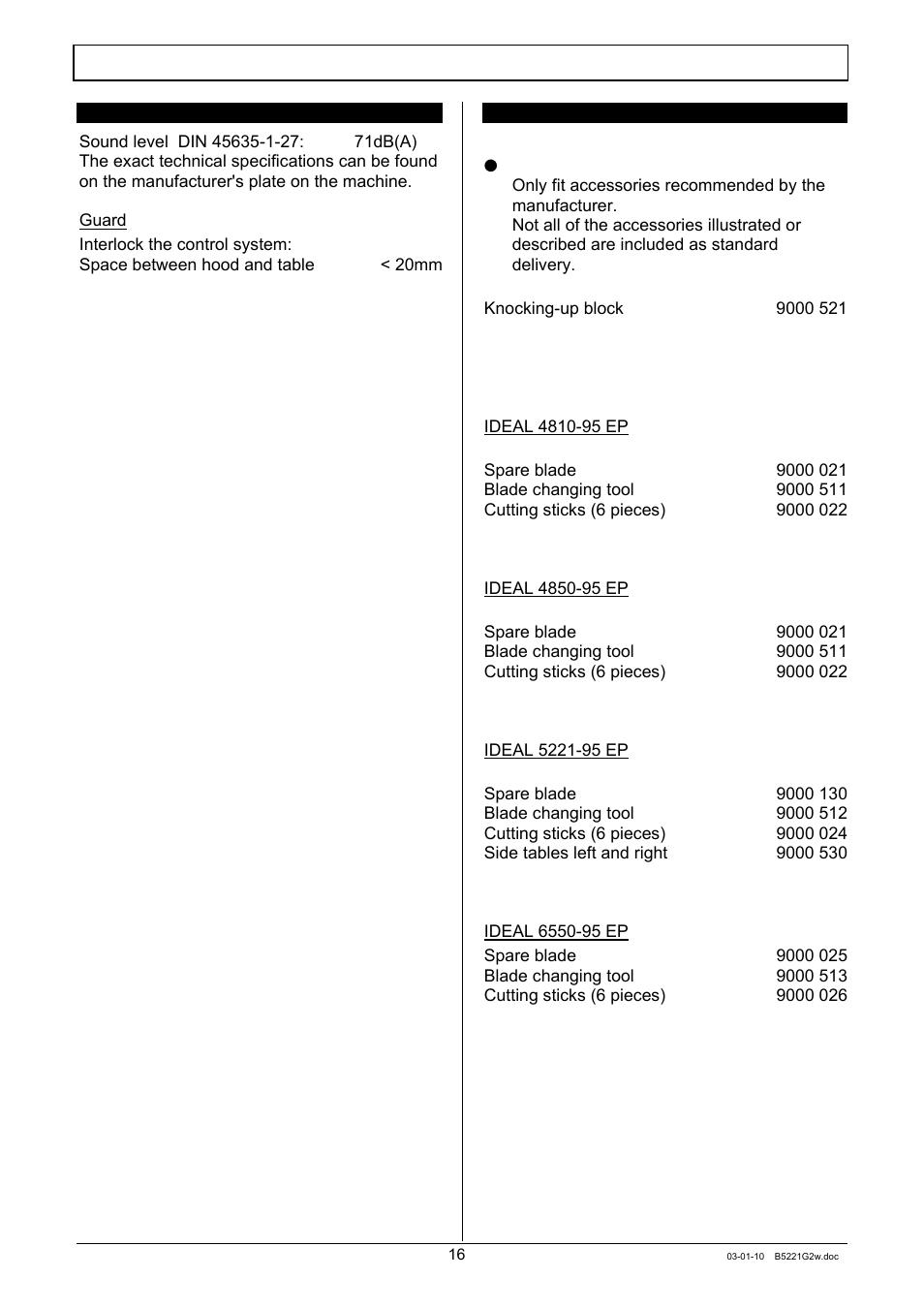 MBM Corporation 5221-EC User Manual | Page 16 / 20