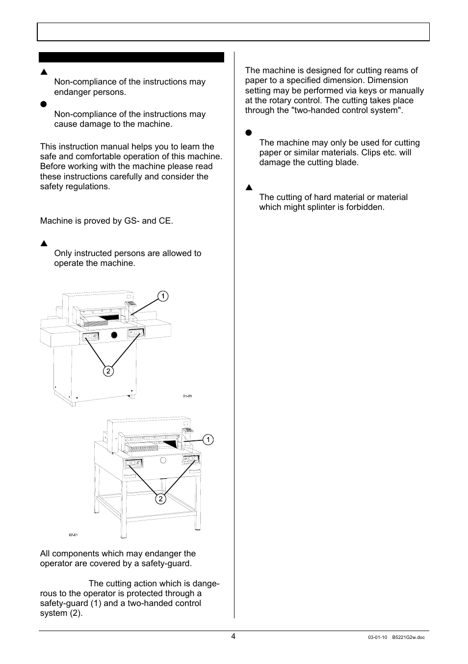 1 application | MBM Corporation 5221-EC User Manual | Page 4 / 20