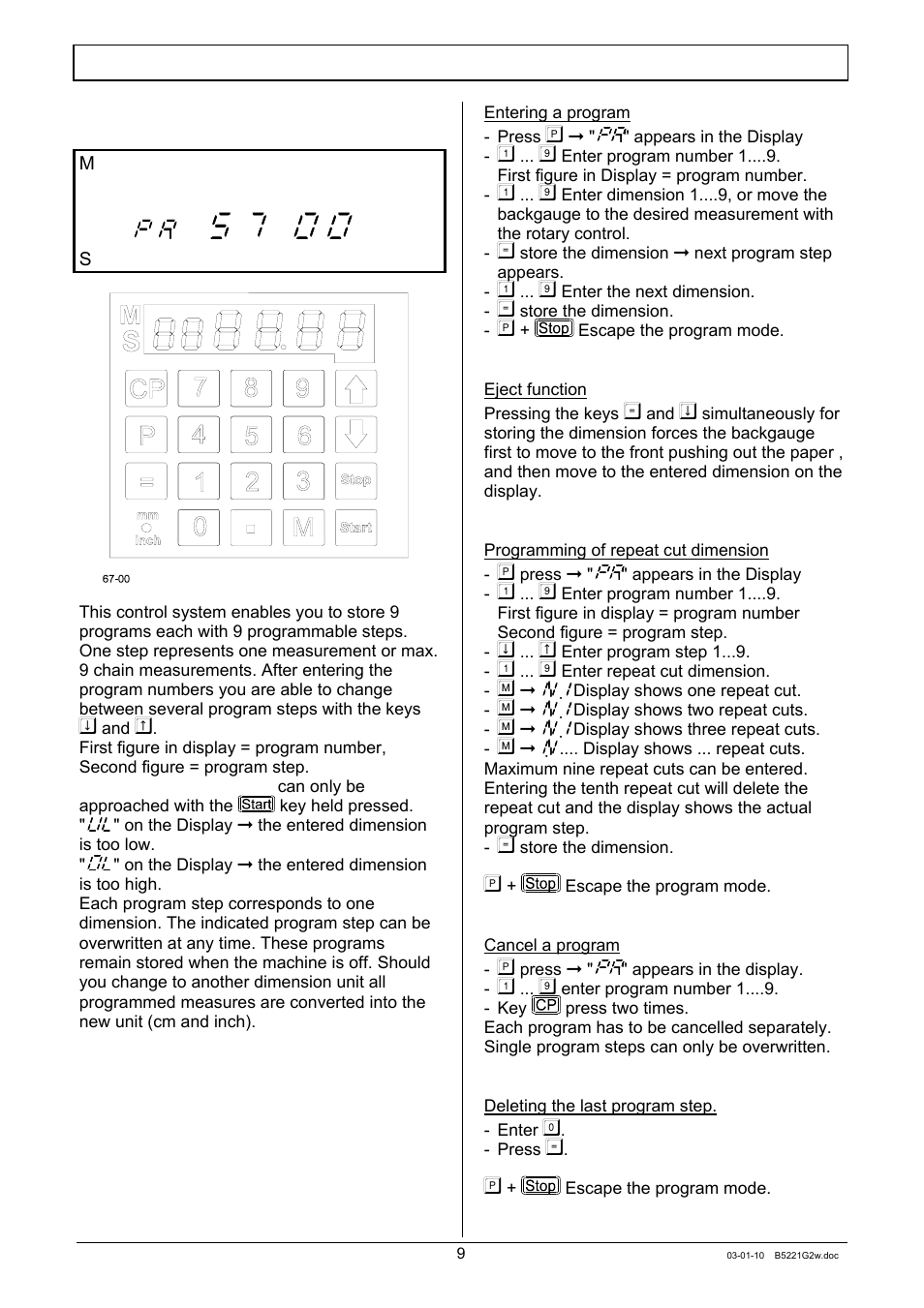 MBM Corporation 5221-EC User Manual | Page 9 / 20