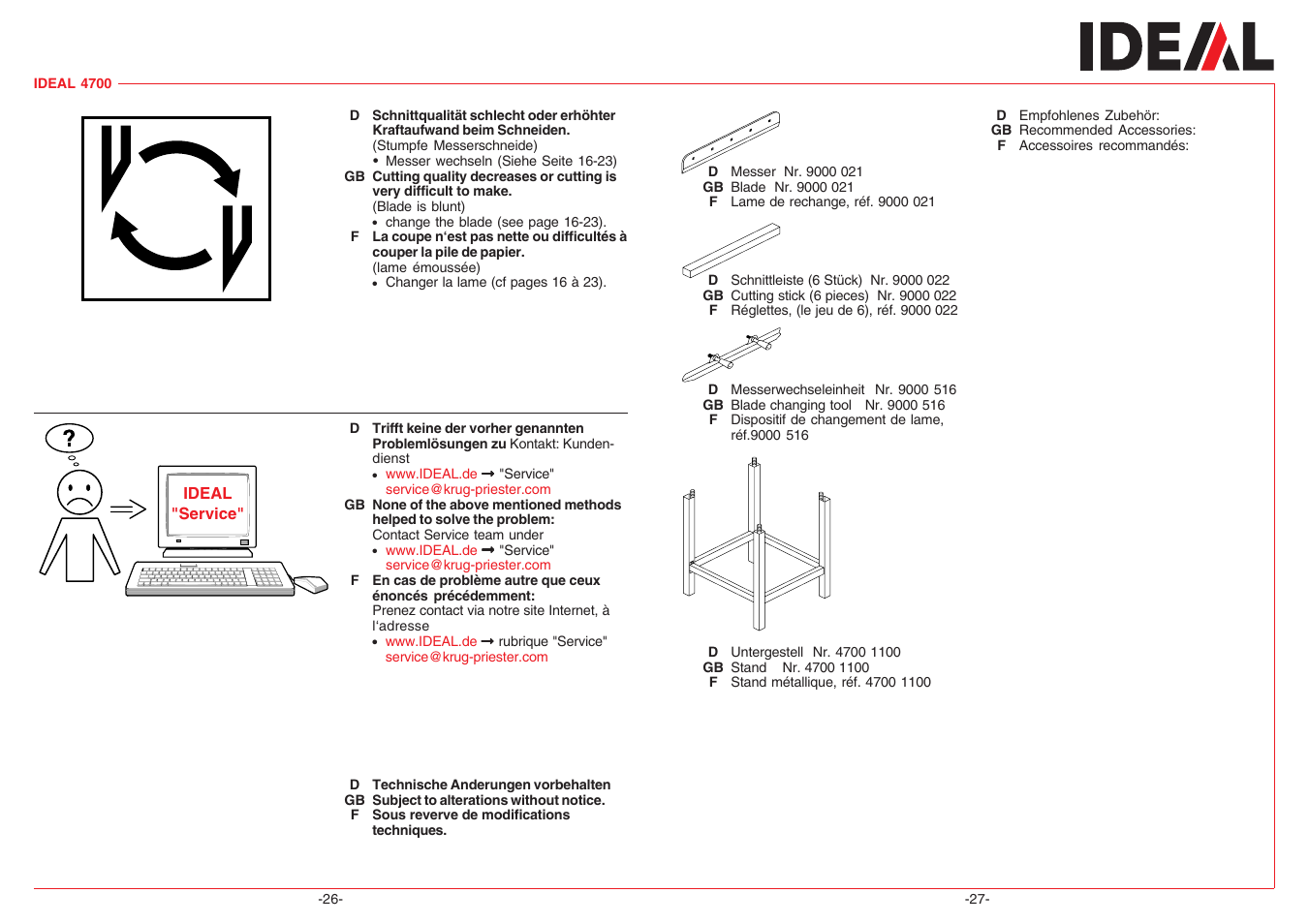 MBM Corporation 4700 User Manual | Page 14 / 16