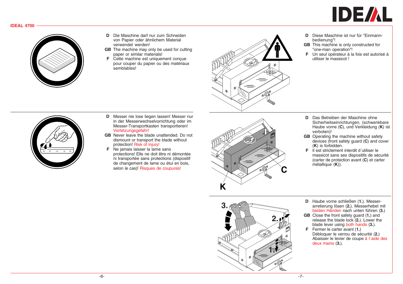 MBM Corporation 4700 User Manual | Page 4 / 16