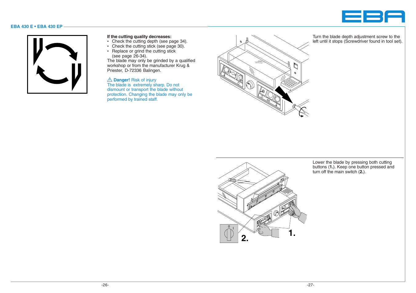 MBM Corporation 430 EP semi-automatic programmable User Manual | Page 14 / 23