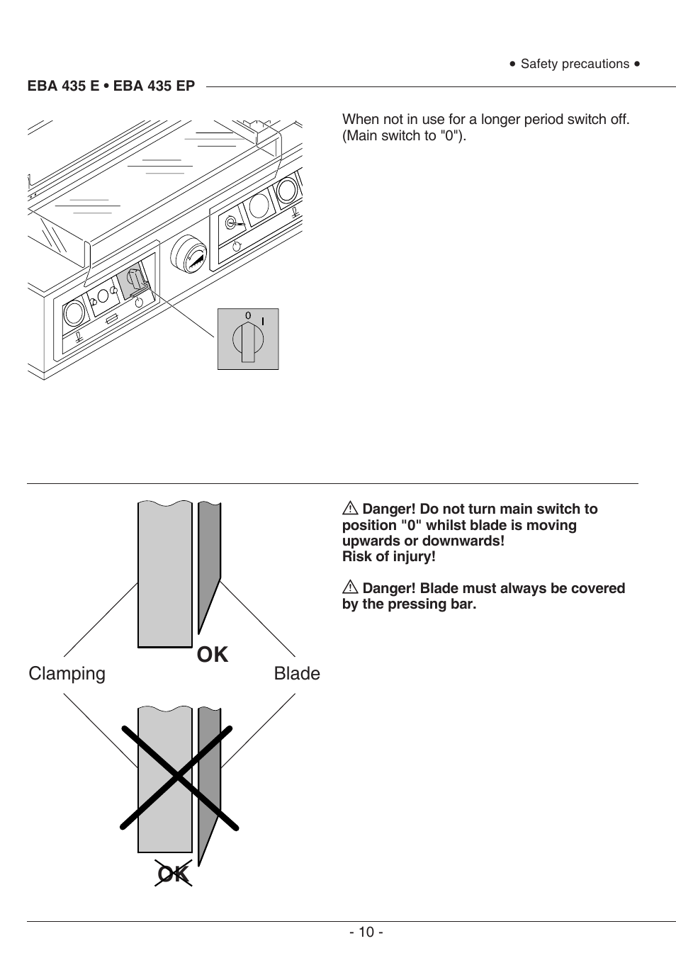 MBM Corporation EBA 435 E User Manual | Page 10 / 48