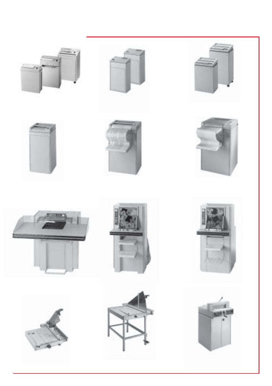 MBM Corporation 3915-94 semi-automatic cutter User Manual | Page 26 / 26