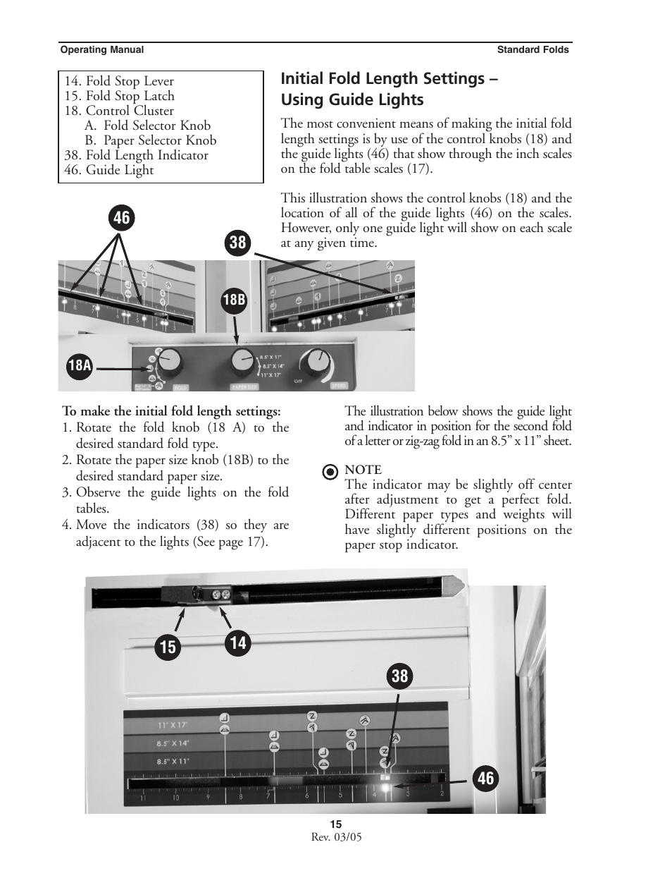 MBM Corporation MBM 256 LS Folder User Manual | Page 17 / 32