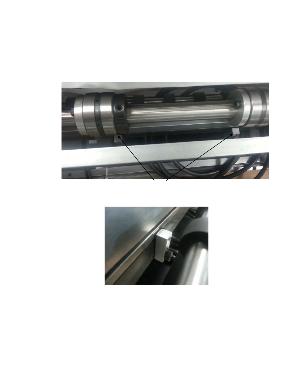 Changing the lower crease die, Lock pin brackets | MBM Corporation iCREASE PRO User Manual | Page 17 / 18
