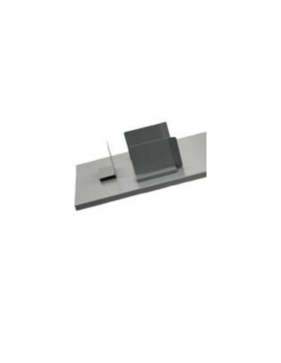 Paper stop assemblies, Installing the paper stops | MBM Corporation iCREASE AIR User Manual | Page 8 / 34
