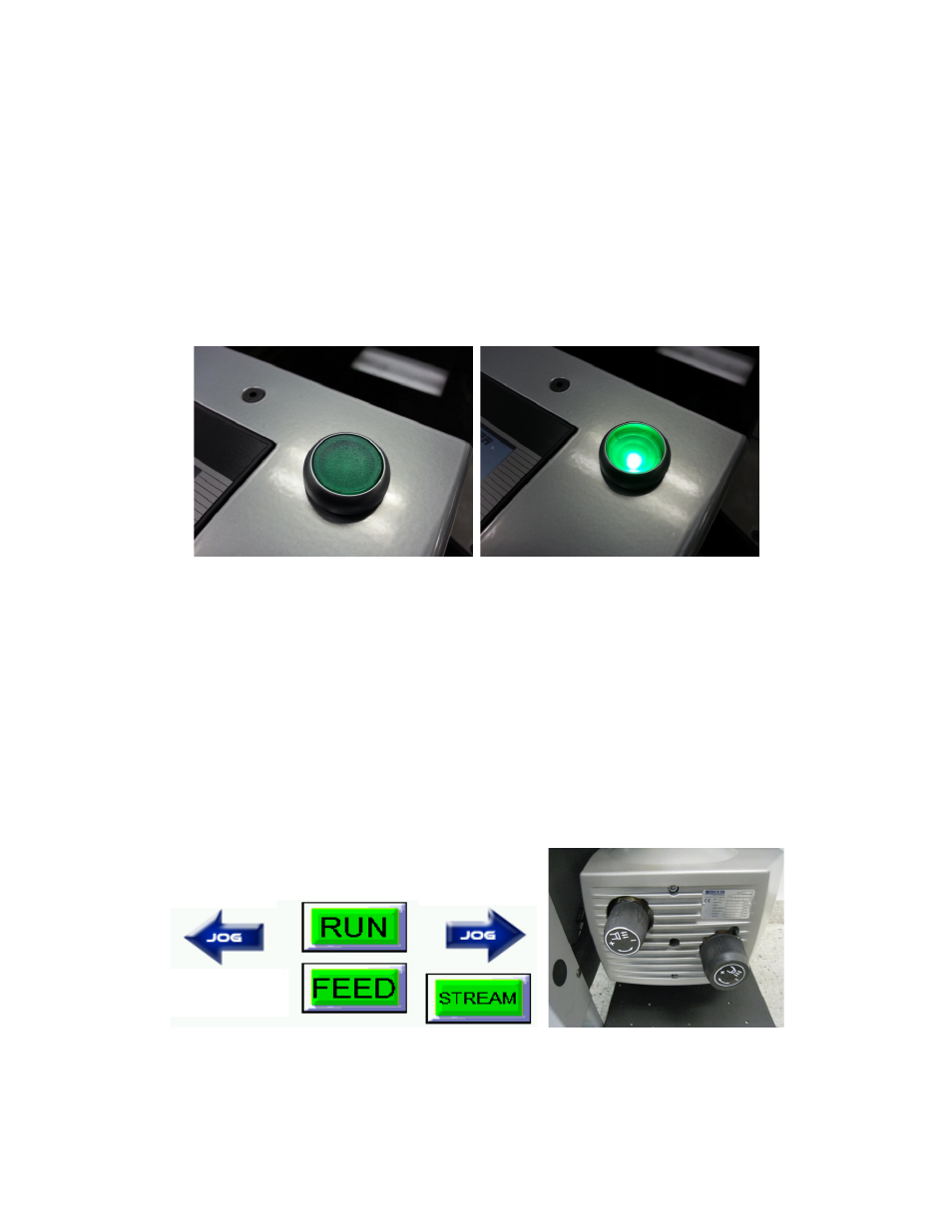 Machine controls, Main power, Pump controls | MBM Corporation iCREASE AIR User Manual | Page 9 / 34