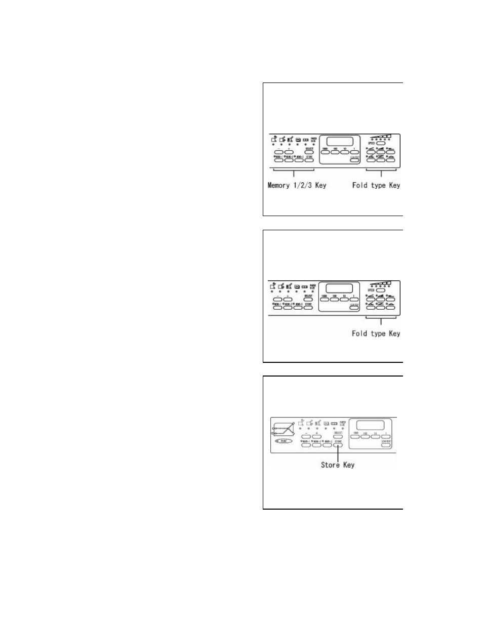 A) storage | MBM Corporation F45N automatic tabletop folder User Manual | Page 20 / 22