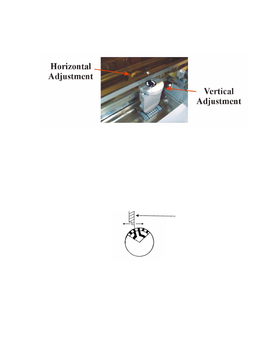 Horizontal adjustment | MBM Corporation CREASEMATIC AUTO 50 User Manual | Page 11 / 30