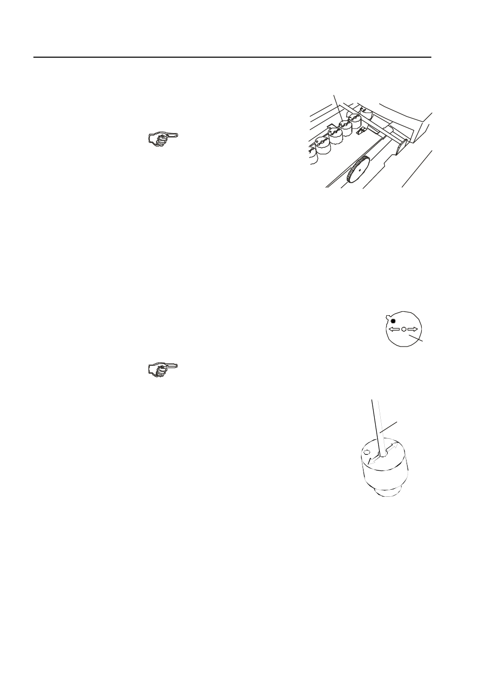 Type of balls, Exchanging the balls | MBM Corporation 352SA automatic air suction folder with Register System User Manual | Page 23 / 65